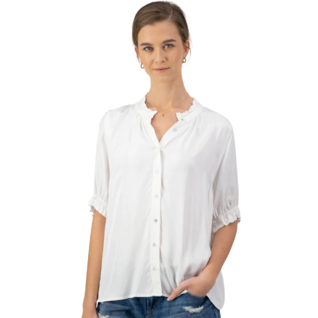 Sophie Top - BRANDS-WOMENS : Andersons / Noire - Briarwood S22 Ivory