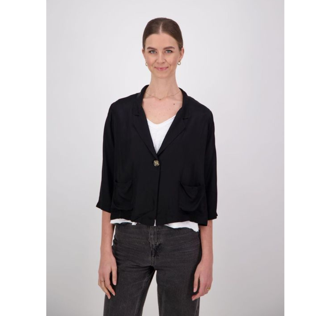 Jett Top - BRANDS-WOMENS : Andersons / Noire - Briarwood S23 Black