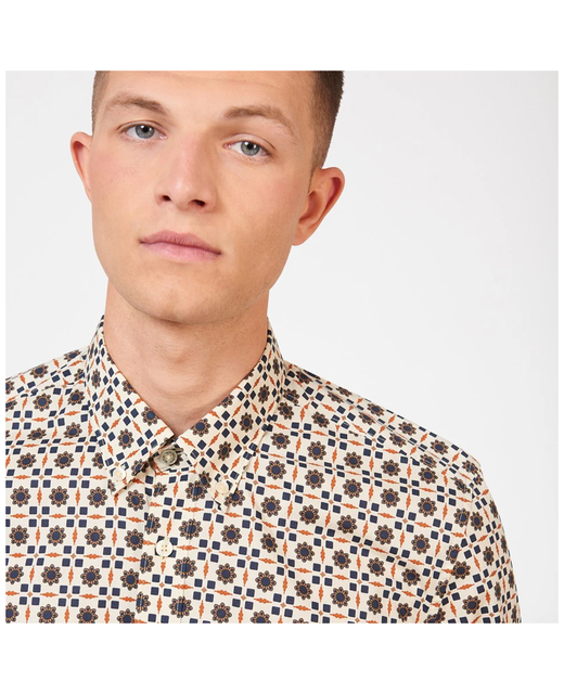 Foulard Print L/S Shirt