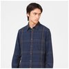 Mixed Weave Check L/S Shirt