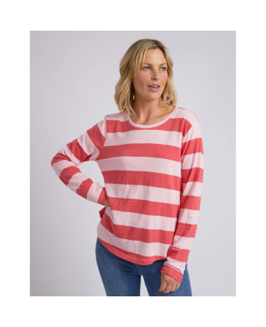 Spritz Stripe L/S Tee