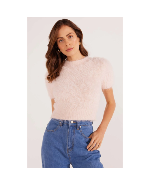 Millie Fluffy Knit Tee