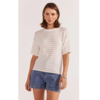 Paige Stripe Knit Tee