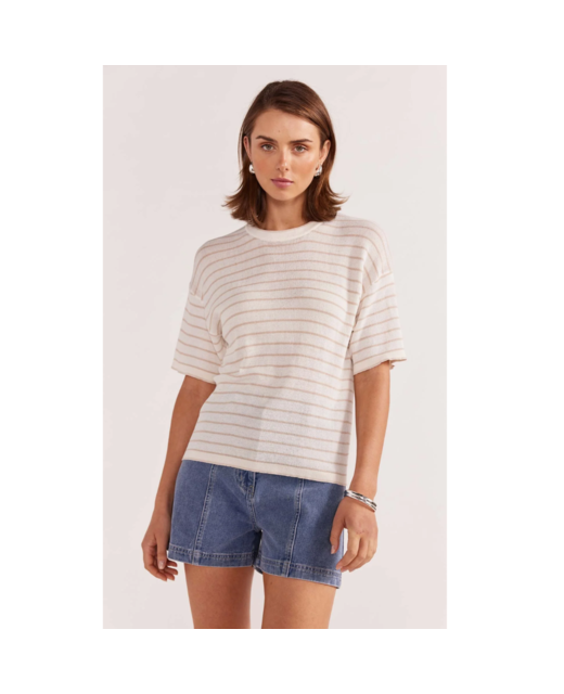 Paige Stripe Knit Tee