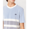 Textured Block Stripe Tee