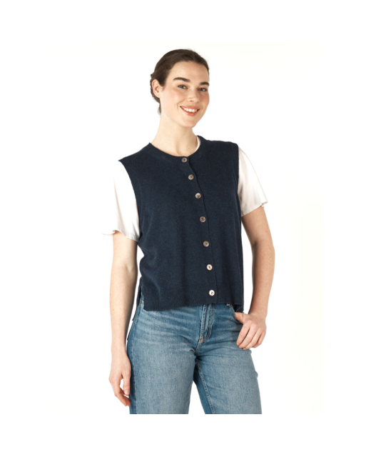 Essential Button Vest